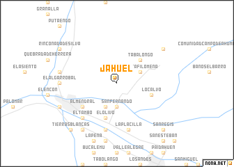 map of Jahuel