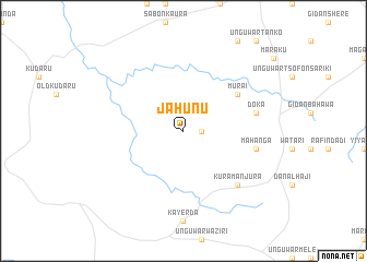 map of Jahunu