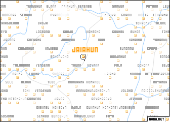 map of Jaiahun