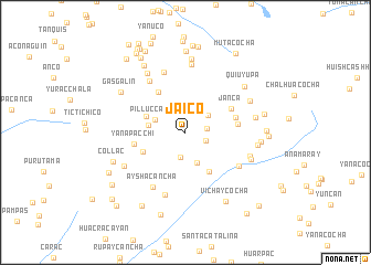 map of Jaico