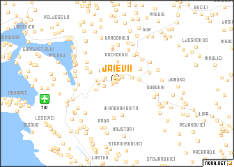 map of Jai°evi°i