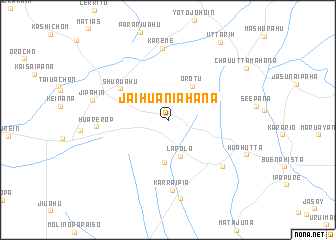 map of Jaihuaniahana