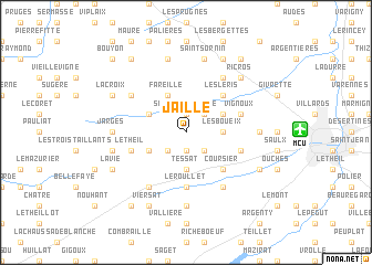 map of Jaille