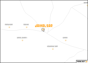 map of Jaimalsar