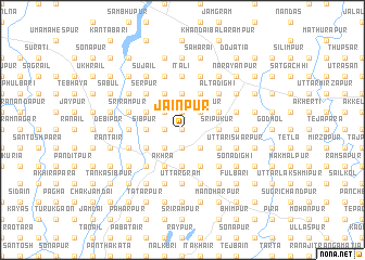 map of Jainpur