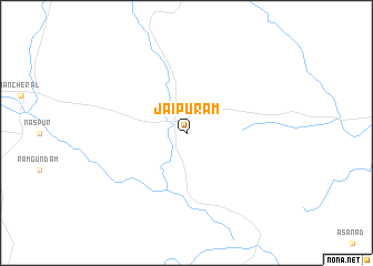 map of Jaipuram