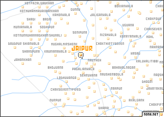 map of Jaipur