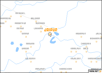 map of Jaipur