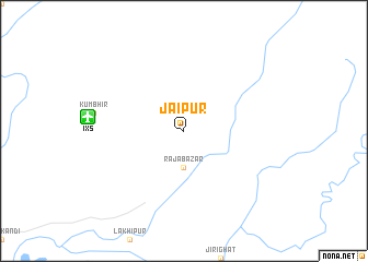 map of Jaipur