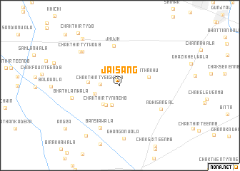 map of Jaisang