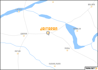 map of Jaitāran