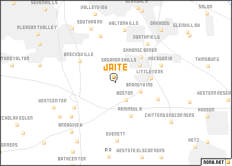 map of Jaite