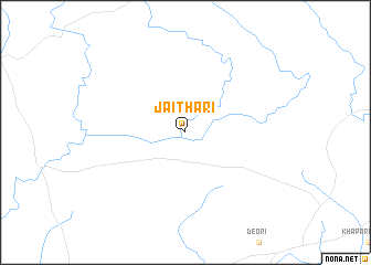 map of Jaithāri
