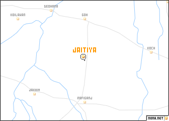 map of Jaitiya