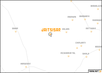 map of Jaitsisar