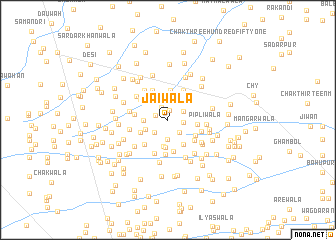 map of Jāiwāla