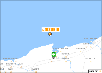 map of Jaizubia