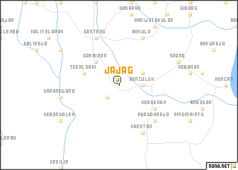 map of Jajag