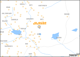 map of Jajāwar