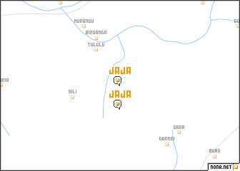 map of Jaja