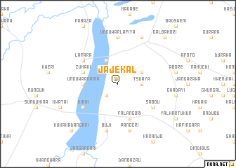 map of Jajekal