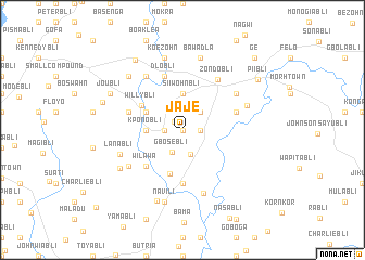 map of Jaje