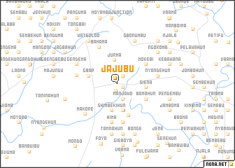 map of Jajubu