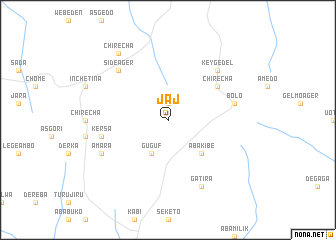 map of Jaj