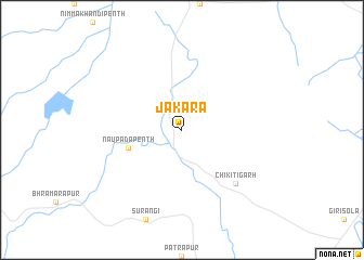 map of Jakara