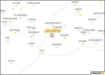 map of Jakario