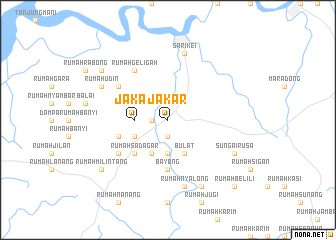 map of Jakar