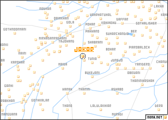 map of Jākar