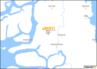 map of Jakati