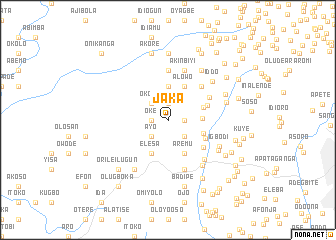 map of Jaka