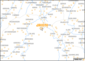 map of Jaken 1