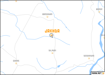 map of Jākhdā