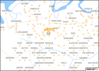 map of Jakin