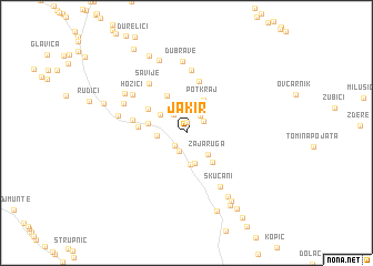 map of Jakir