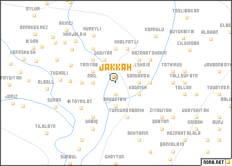 map of Jakkah