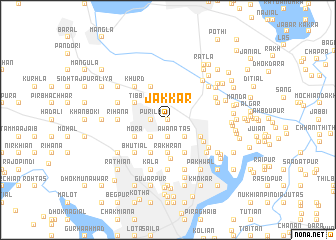 map of Jakkar