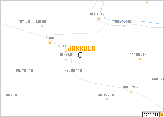 map of Jakkula