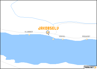 map of Jakobselv