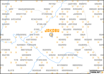 map of Jakobu