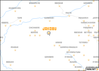 map of Jakobu