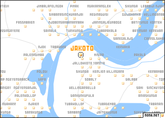 map of Ja Koto