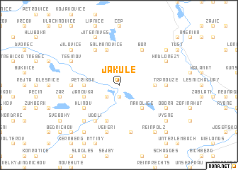 map of Jakule