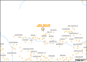 map of Jaladīn