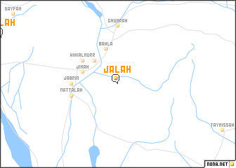 map of Jalāh