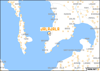 map of Jalajala