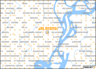 map of Jālākāndi